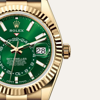 Rolex Sky-Dweller Oyster, 42 mm, yellow gold
