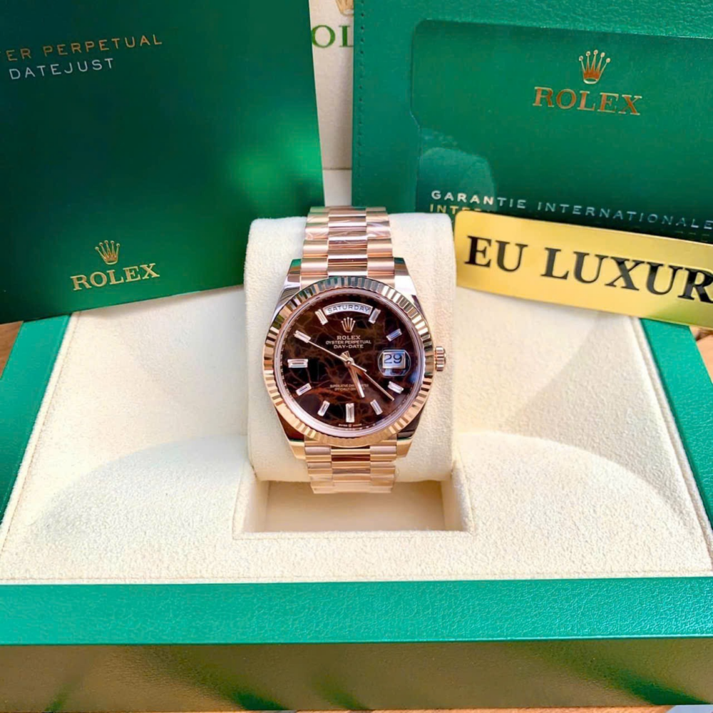 Rolex Day Date 40mm Eisenkiesel