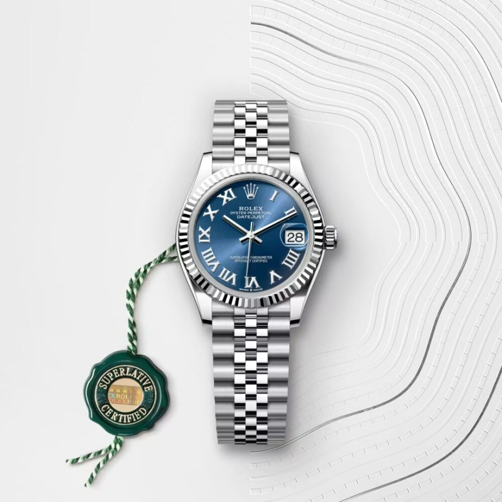 Datejust 41 Oyster, 41 mm, Oystersteel and white gold Ref126334