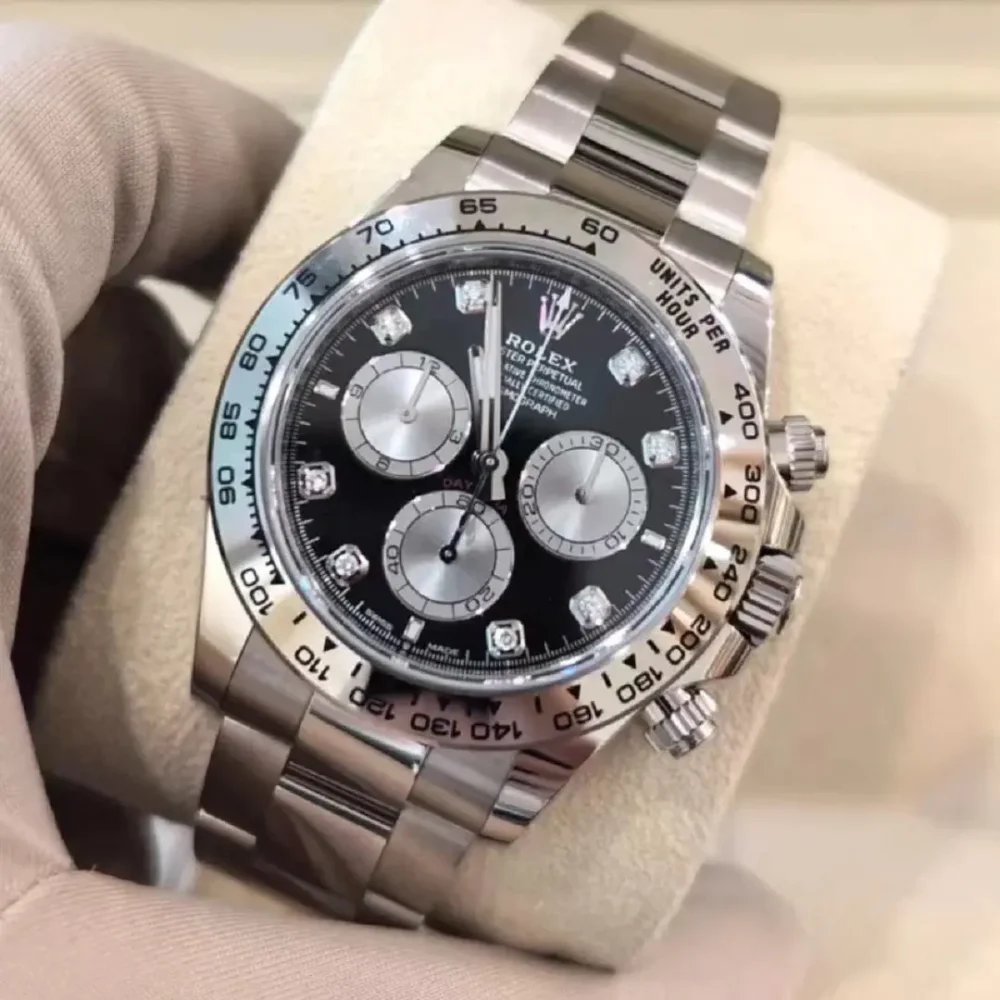 Rolex Cosmograph Daytona Oystersteel Slate Grey Diamond Dial