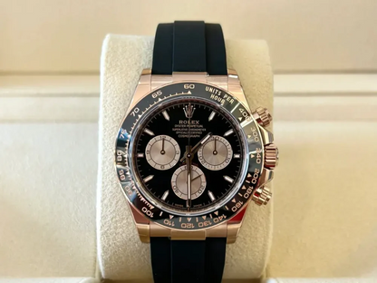 Rolex Cosmograph Daytona Everose Gold Chocolate Dial with Oysterflex Bracelet