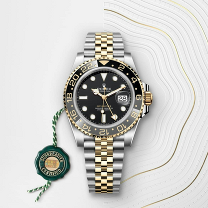 Rolex GMT-Master II Oyster, 40 mm, Oystersteel and yellow gold