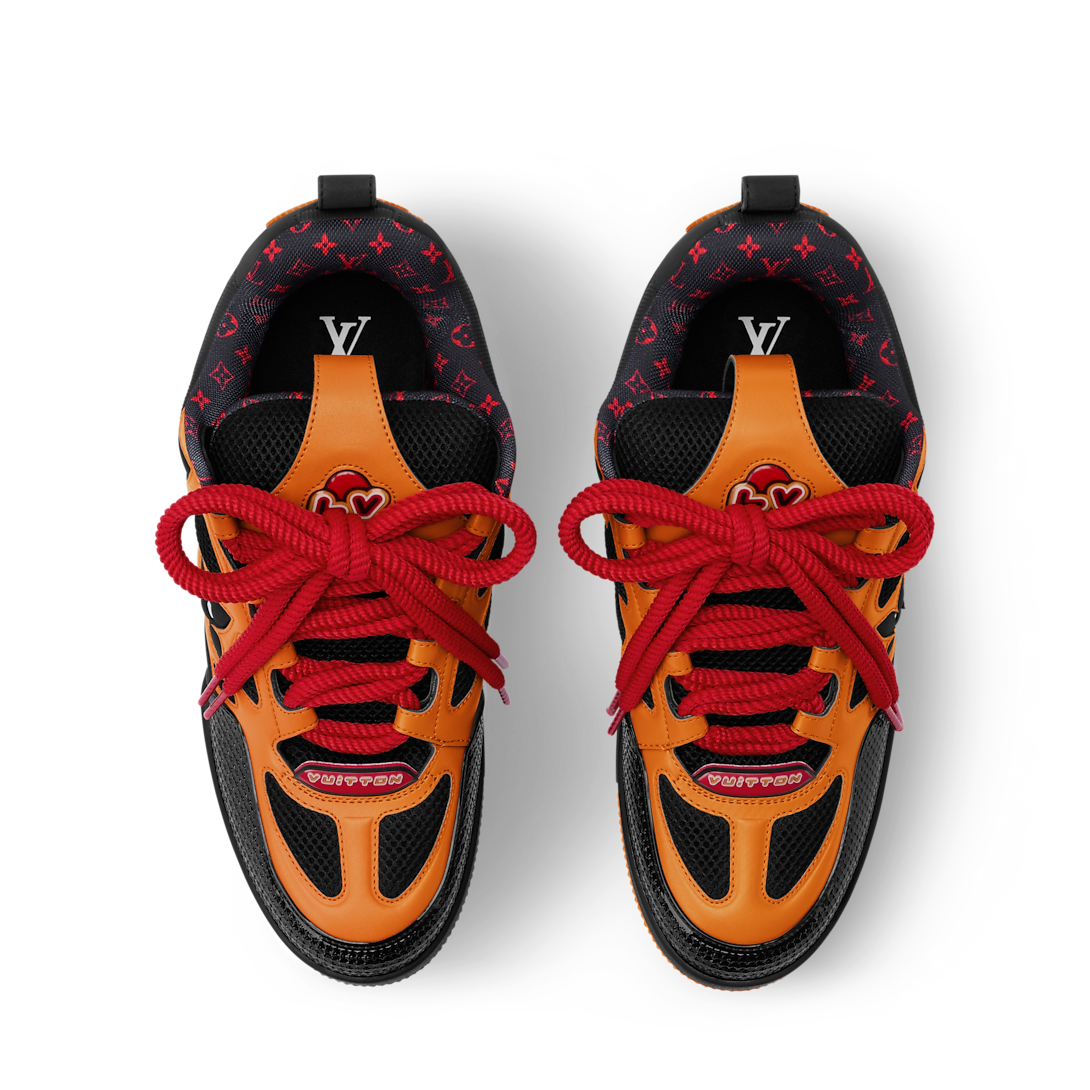 LV Skate Sneaker Orange