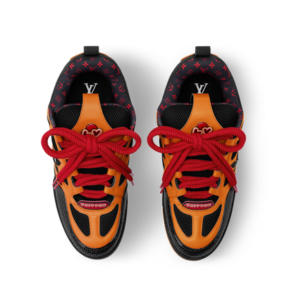 LV Skate Sneaker Orange