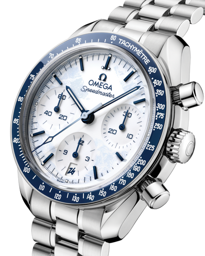 A- Speedmaster 38 38 mm, steel on steel