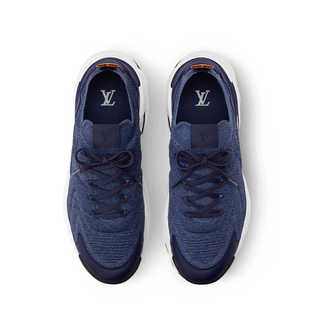 LV Tatic Knit Sneaker Navy Blue
