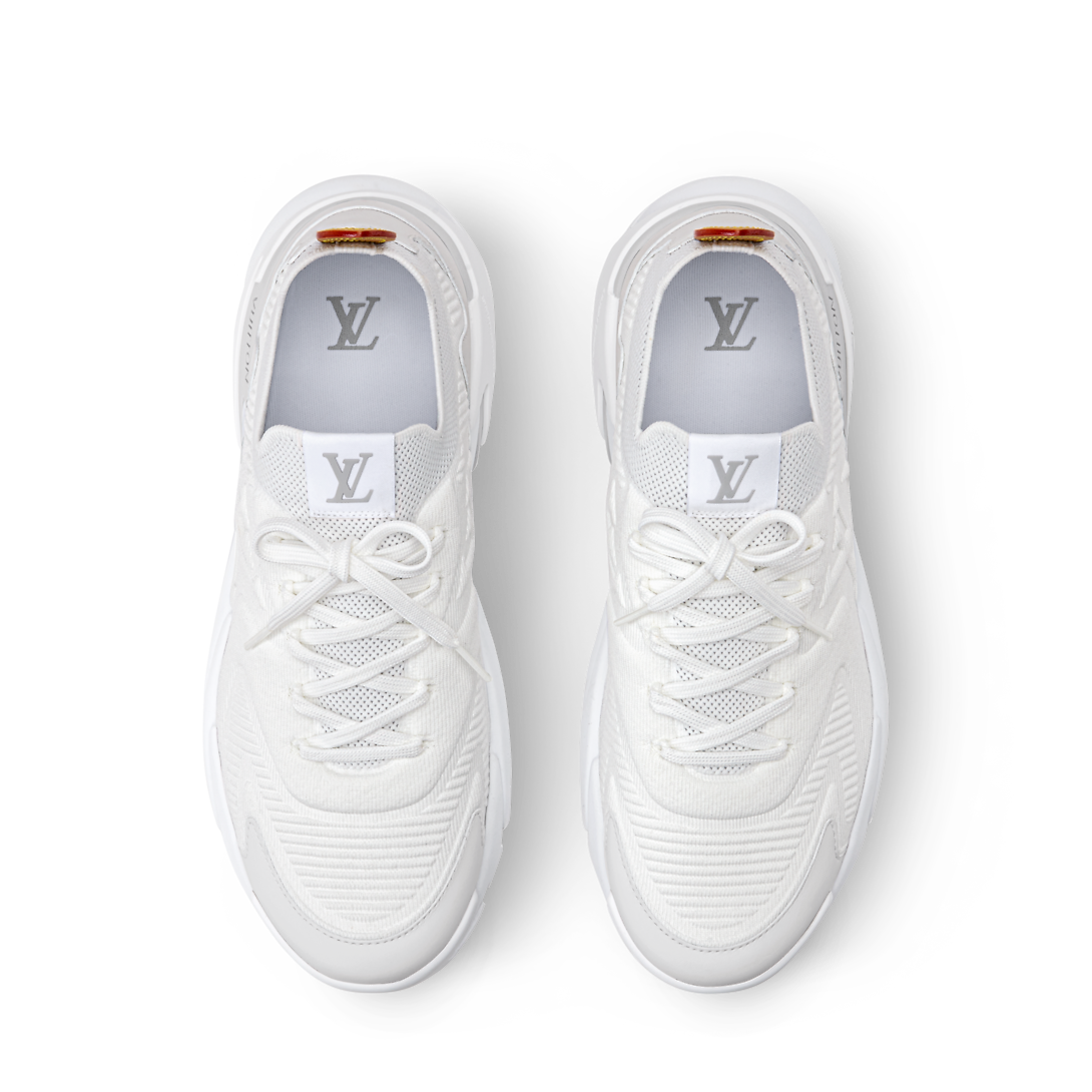 LV Tatic Knit Sneaker White