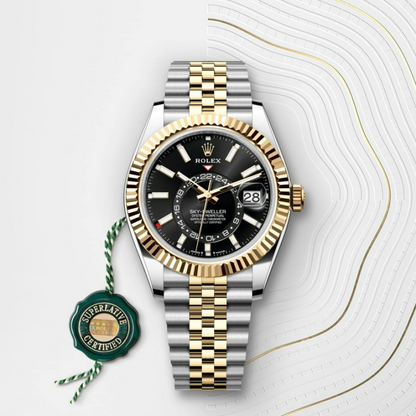 Rolex Sky-Dweller Oyster, 42 mm, Oystersteel and yellow gold