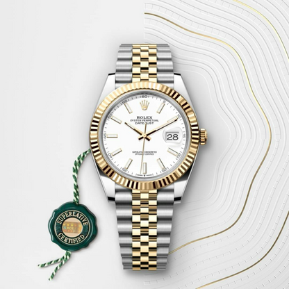 Rolex Datejust 41 Oyster, 41 mm, Oystersteel and yellow gold
