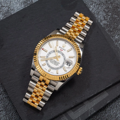 Rolex Sky-Dweller 42mm Oyster White Dial