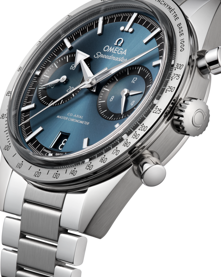 Speedmaster ’57 40.5 mm, steel on steel