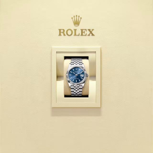 Datejust 36 Oyster, 36 mm, Oystersteel and white gold
