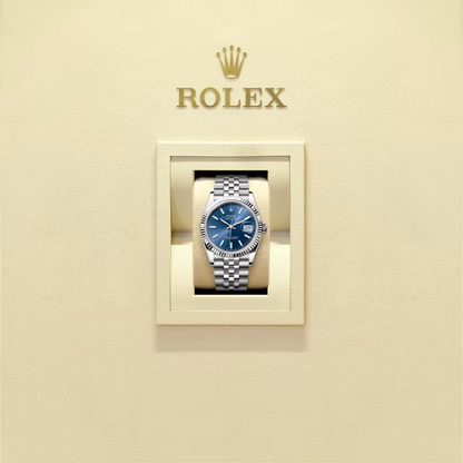 Datejust 36 Oyster, 36 mm, Oystersteel and white gold