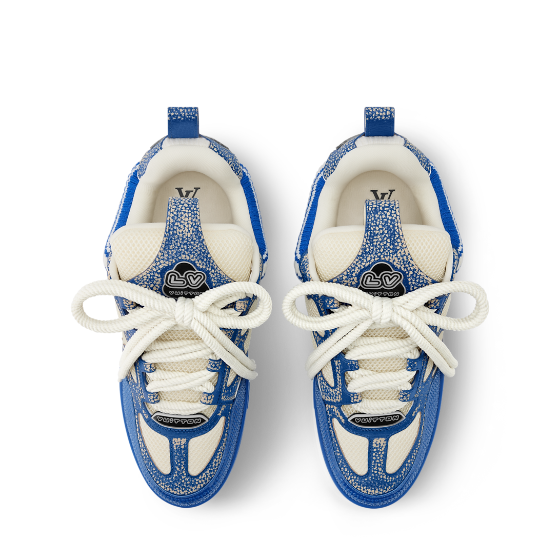 LV Skate Sneaker Navy Blue