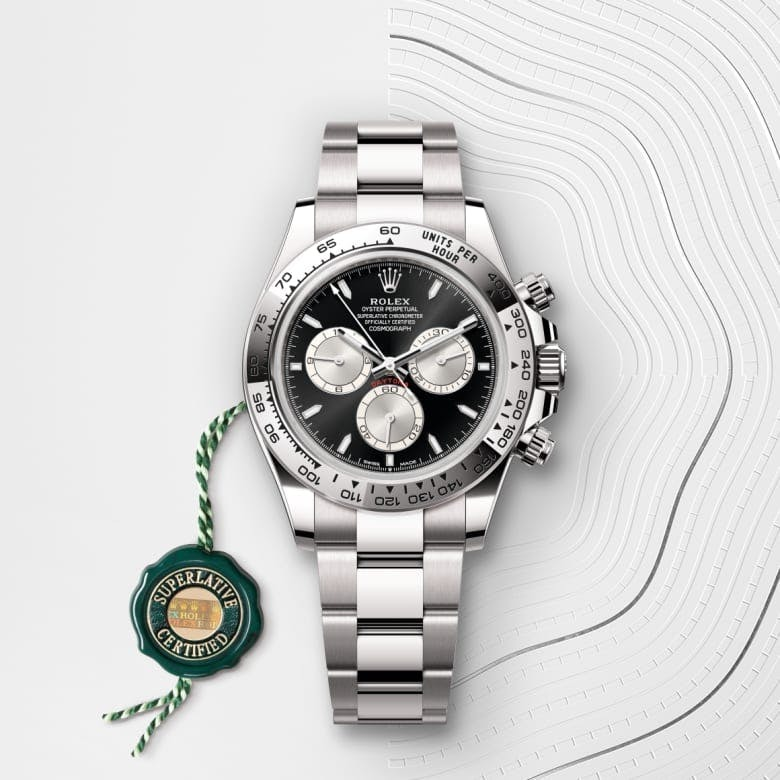 Rolex Cosmograph Daytona Oyster 40 mm white gold