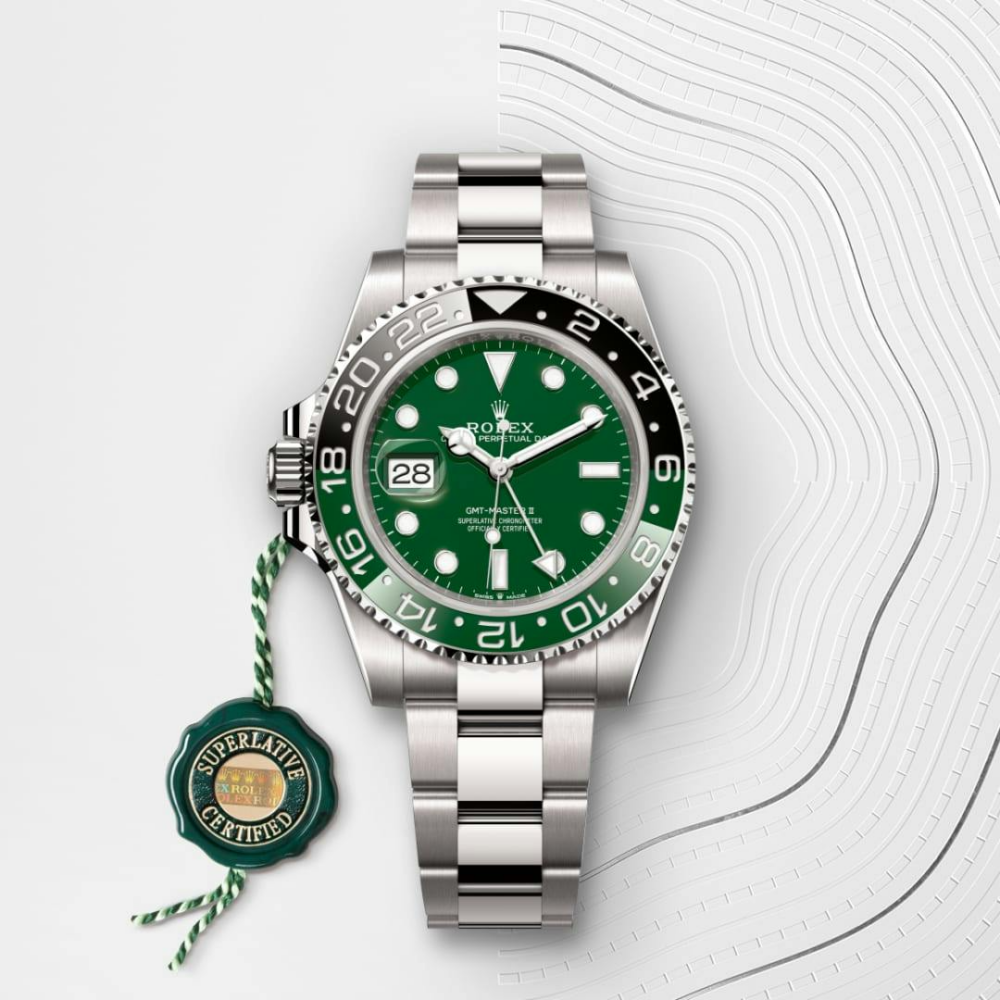 Rolex GMT-Master II Oyster, 40 mm, white gold