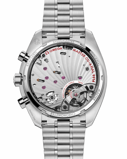 Speedmaster Moonphase 43 mm, steel on steel