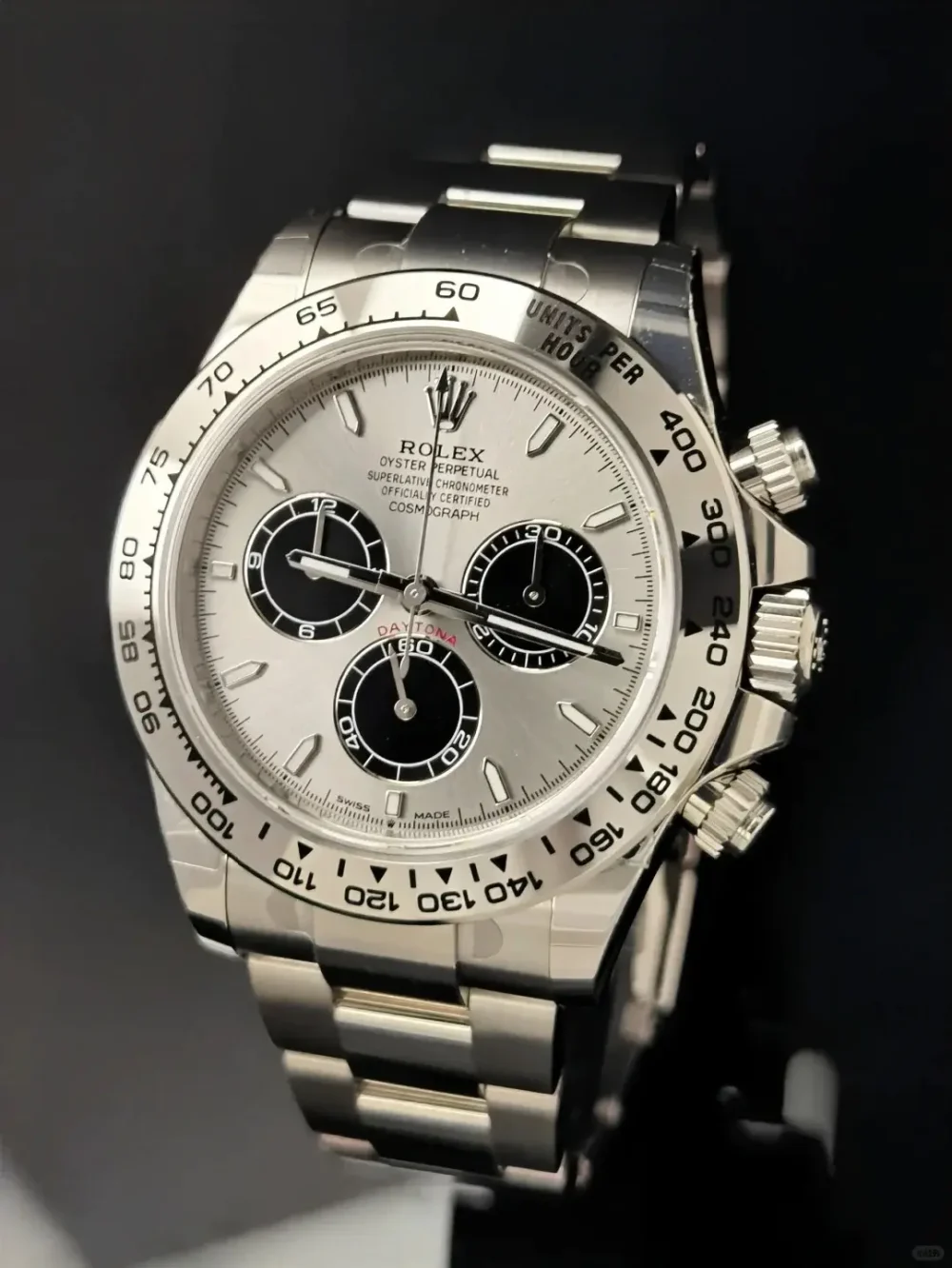 Rolex Cosmograph Daytona Platinum Ice Blue Dial with Chestnut Brown Sub-Dials