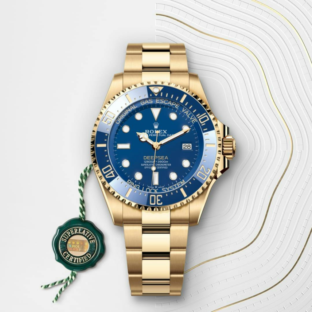 Rolex Rolex Deepsea Oyster, 44 mm, yellow gold
