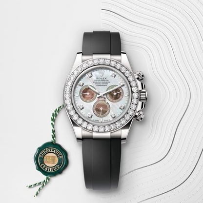 Rolex Cosmograph Daytona Oyster 40 mm white gold and diamonds