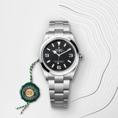 Rolex Explorer 36 Oyster, 36 mm, Oystersteel