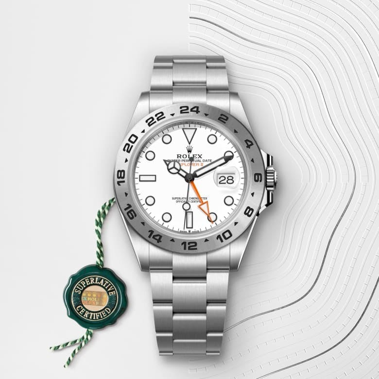Rolex Explorer II Oyster, 42 mm, Oystersteel
