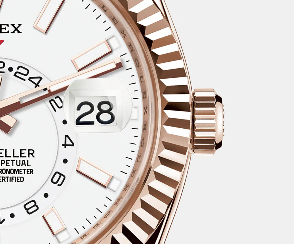 Rolex Sky-Dweller 42mm, 18k Everose Gold