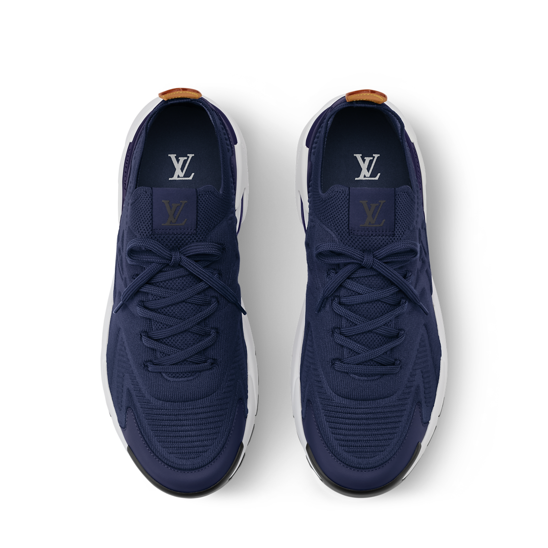 LV Tatic Knit Sneaker Marine