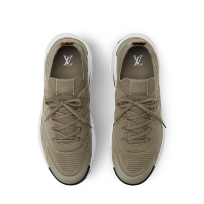 LV Tatic Knit Sneaker Khaki