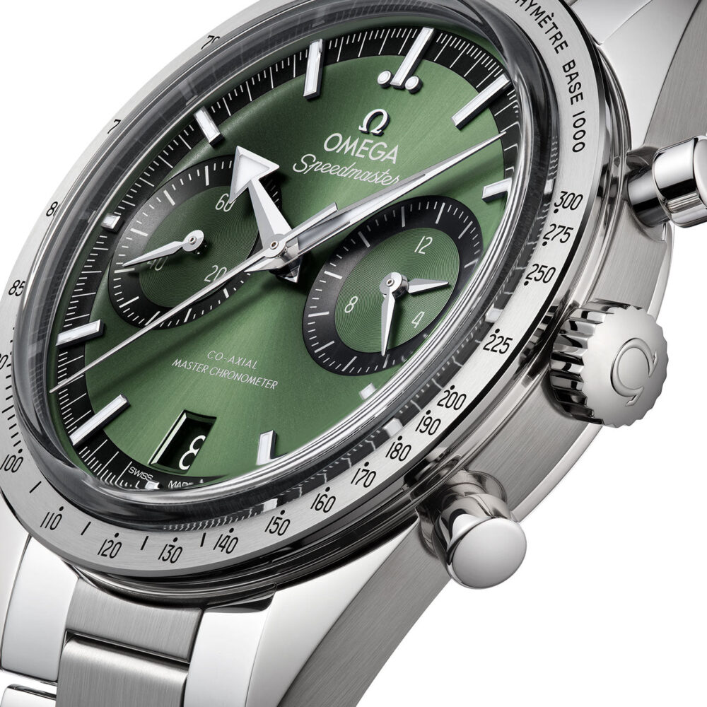 Speedmaster ’57 40.5 mm, steel on steel