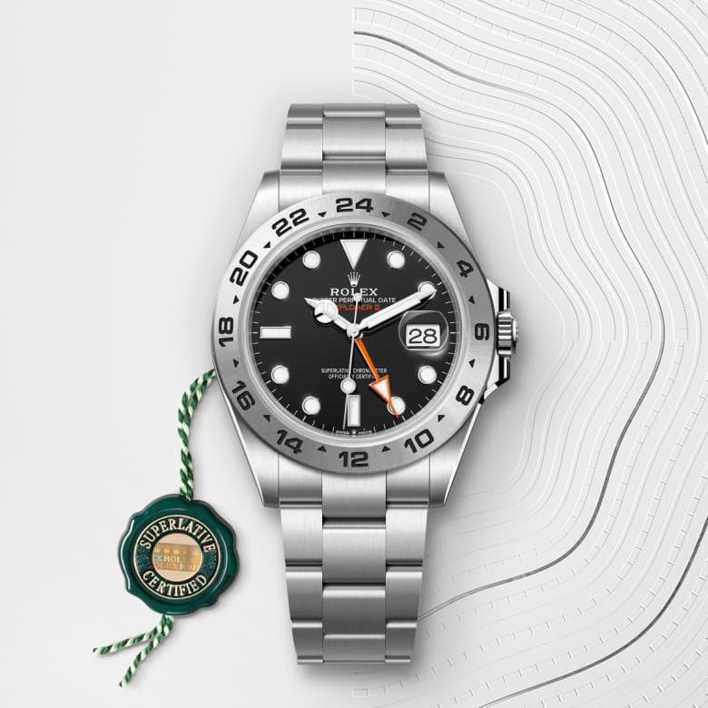 Rolex Explorer II Oyster, 42 mm, Oystersteel