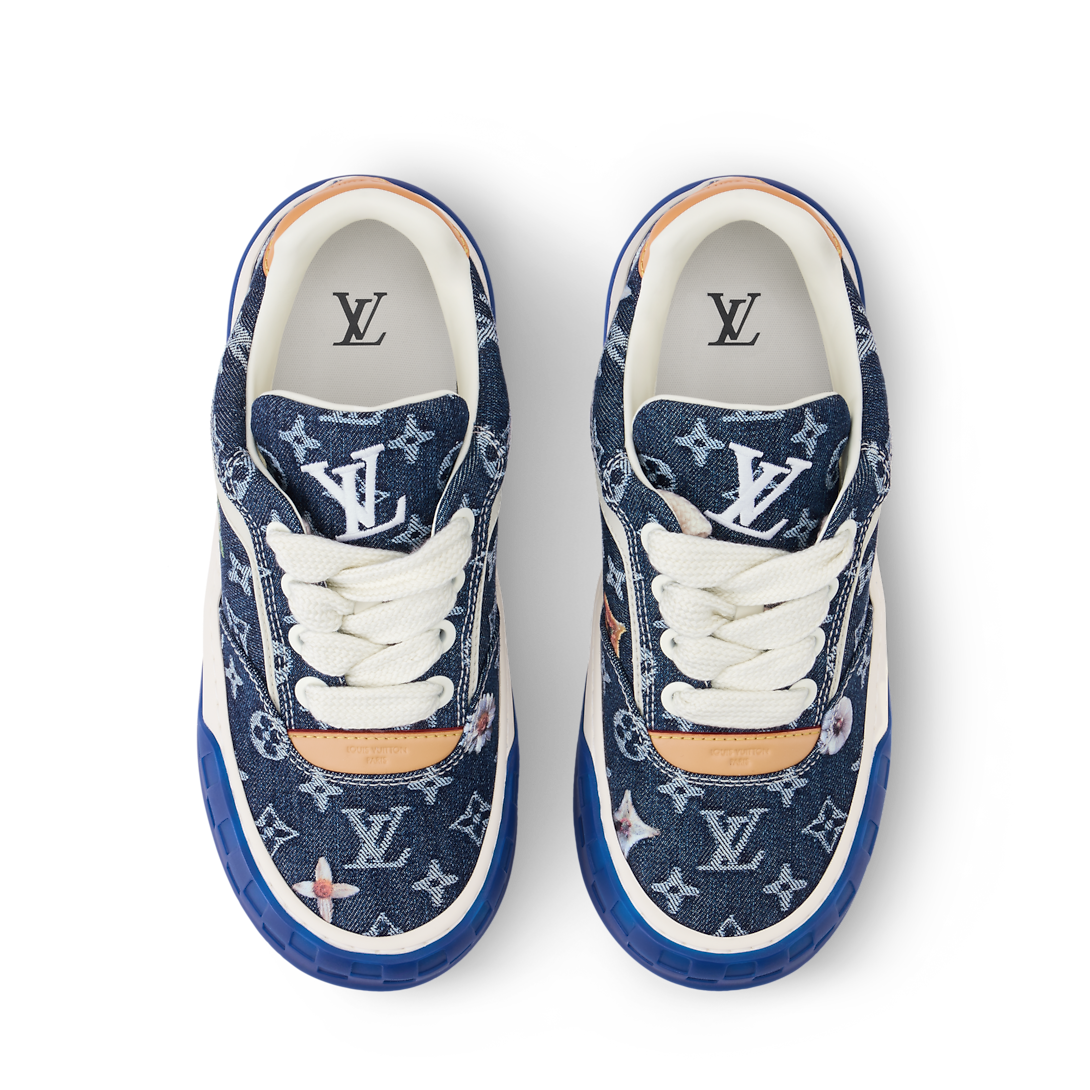 LV Tilted Sneaker Blue