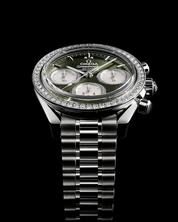 A- Speedmaster 38 38 mm, steel on steel