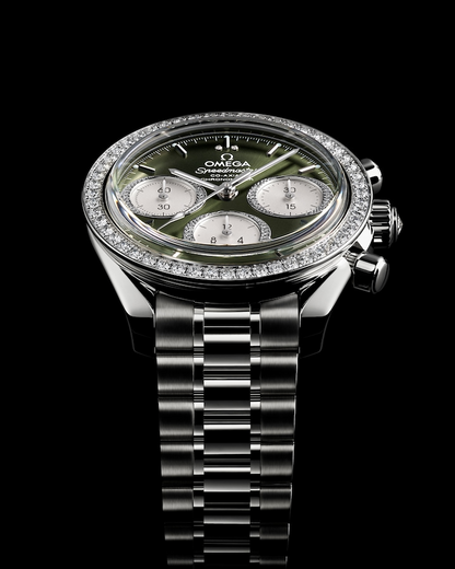 A- Speedmaster 38 38 mm, steel on steel