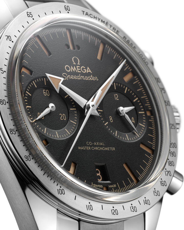Speedmaster ’57 40.5 mm, steel on steel