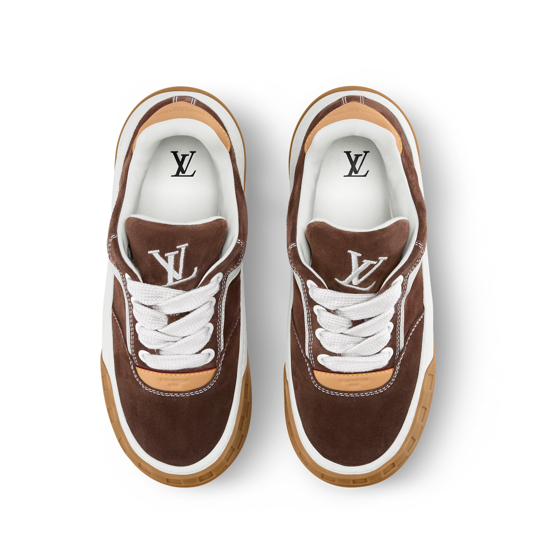 LV Tilted Sneaker Brown