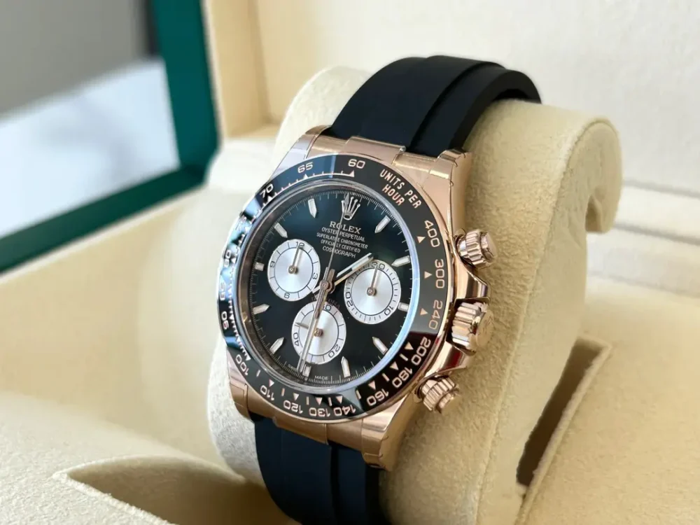 Rolex Cosmograph Daytona Everose Gold Chocolate Dial with Oysterflex Bracelet