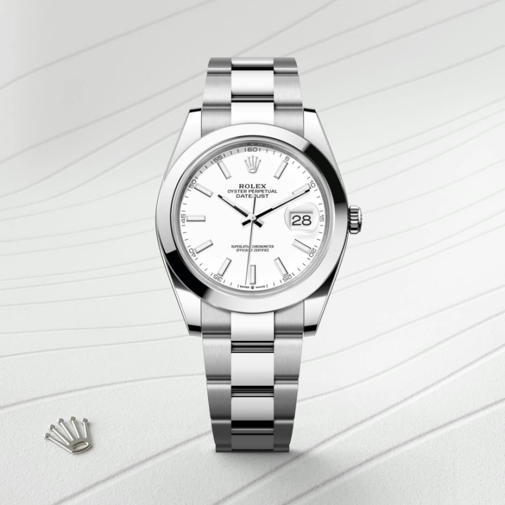 Rolex Datejust 41 Oyster, 41 mm, Oystersteel