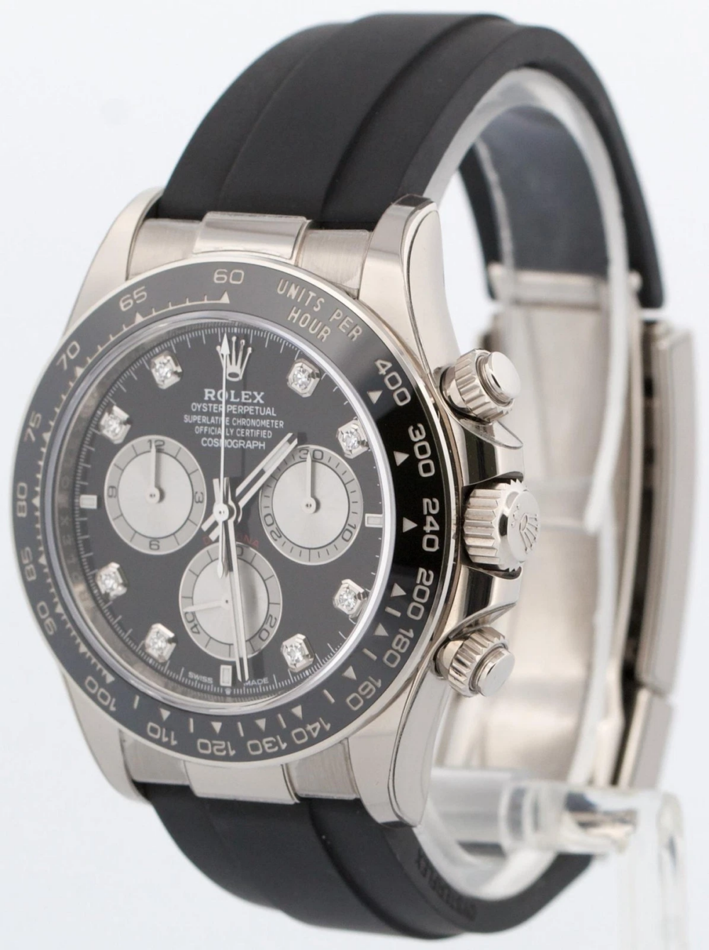 Rolex Daytona BLACK DIAMOND 18K Gold OYSTERFLEX 126519