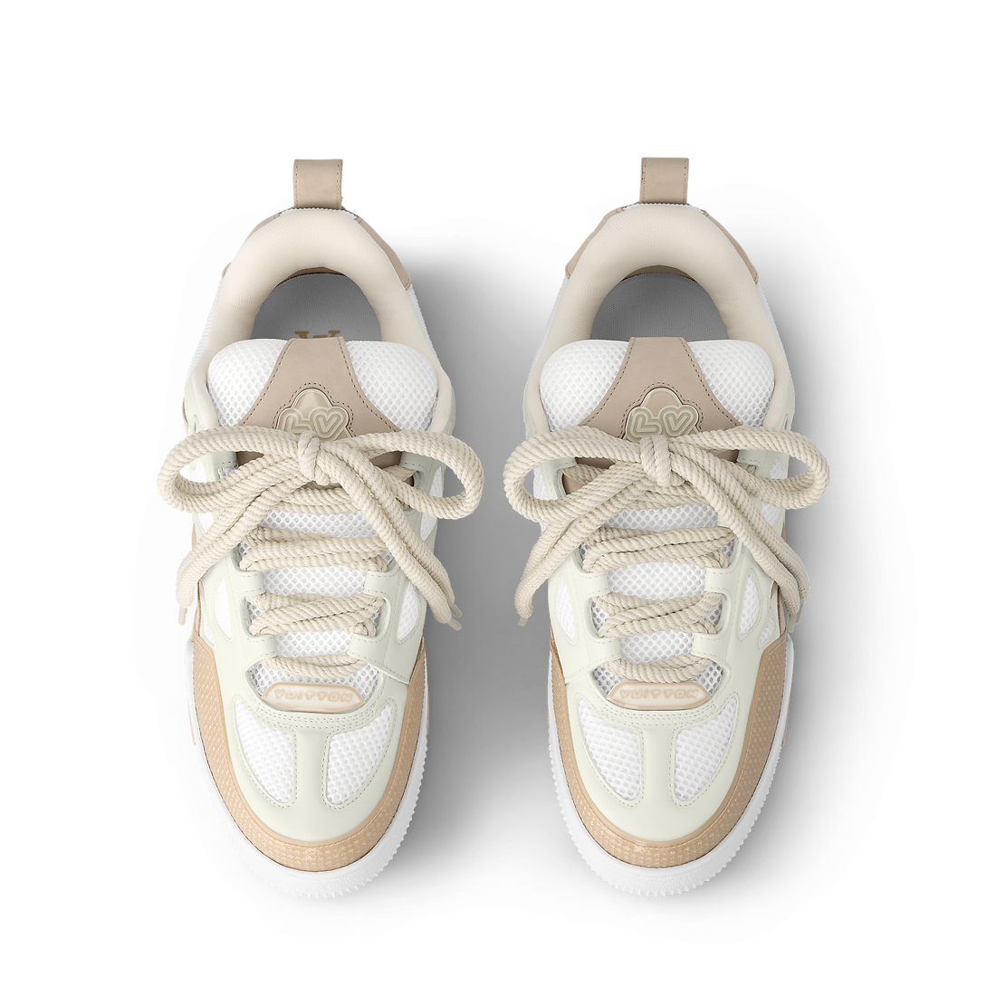 LV Skate Sneaker Beige