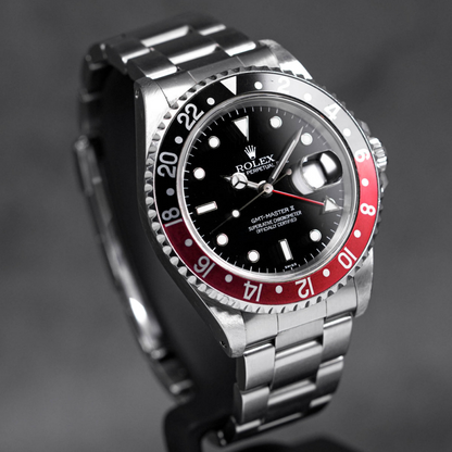ROLEX GMT MASTER II ‘COKE’ 16710 ‘SWISS ONLY’ (1999)