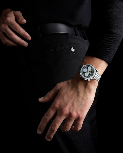 A- Speedmaster 38 38 mm, steel on steel
