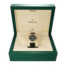 Rolex Sky-Dweller Oysterflex, 18K Yellow Gold, Black Index Dial 42 mm