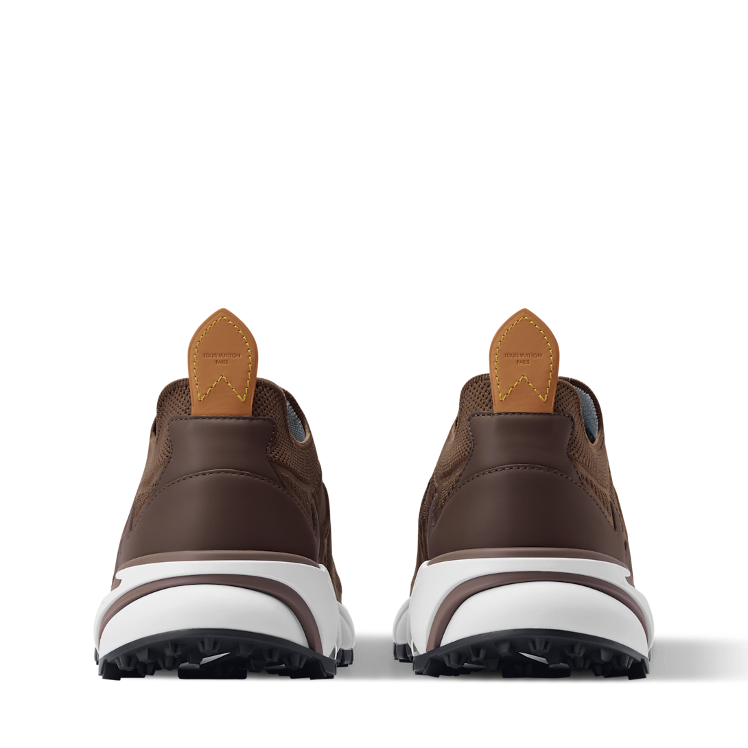 LV Tatic Knit Sneaker Brown