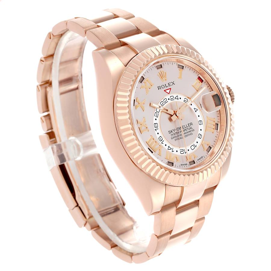 Rolex Sky-Dweller 18K Rose Gold Oyster