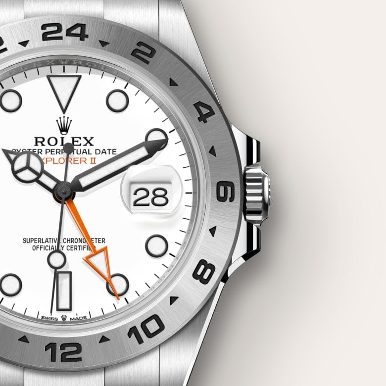 Rolex Explorer II Oyster, 42 mm, Oystersteel