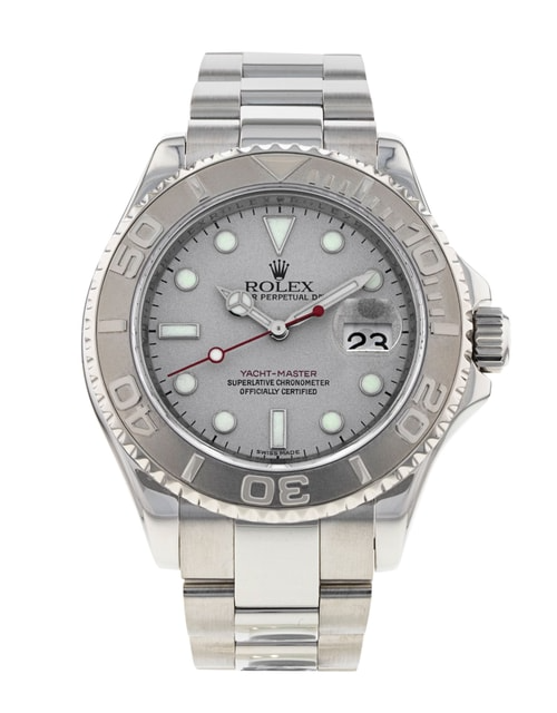 Rolex Yacht-Master 40 silver 16622 Pre-Owned
