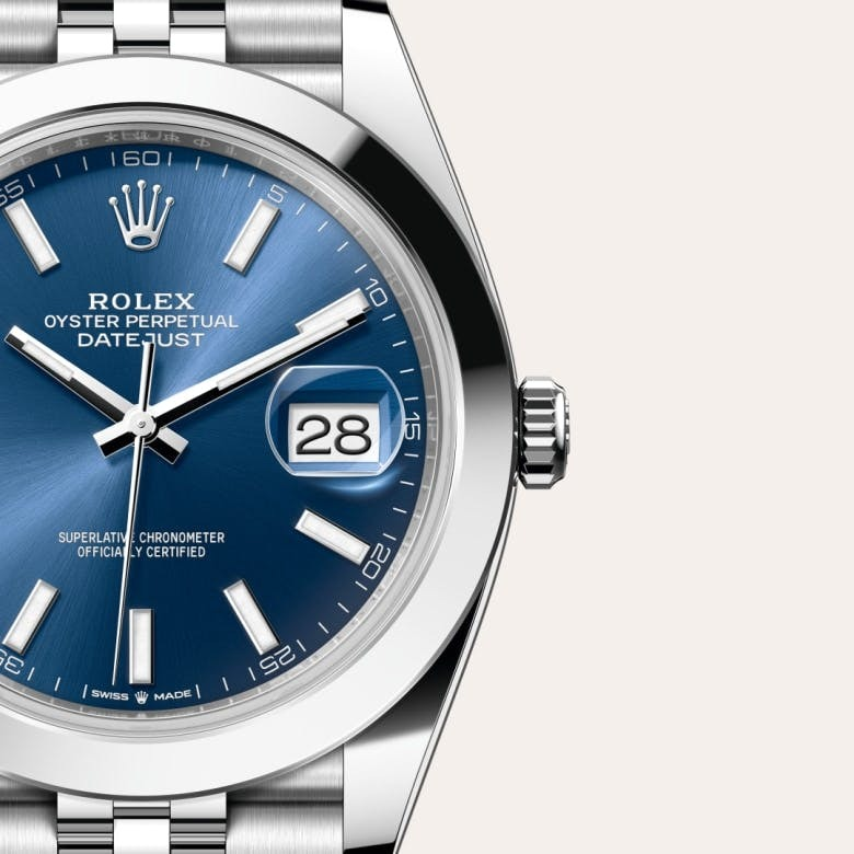 Rolex Datejust 41 Oyster, 41 mm, Oystersteel