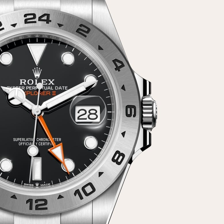 Rolex Explorer II Oyster, 42 mm, Oystersteel