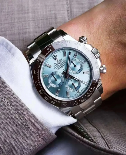 Rolex Cosmograph Daytona 40mm Platinum Ice-Blue Dial m116506-0002